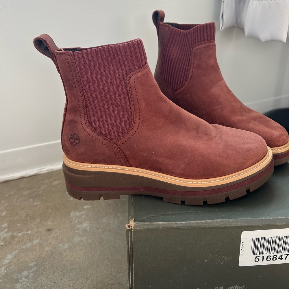 Timberland boots worn once